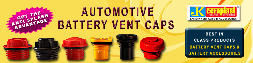 Automotive Battery Vent Caps