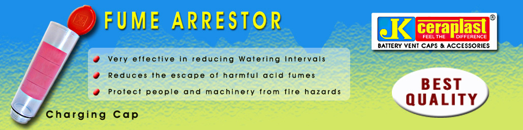 Battery Charging Cap – Acid Fume Arrester