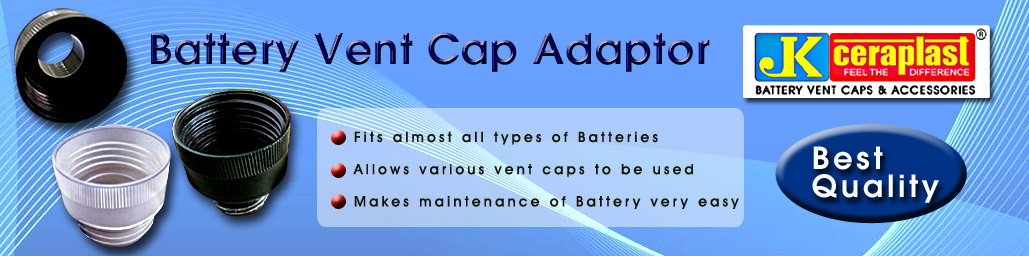 Battery Vent Cap Adaptors