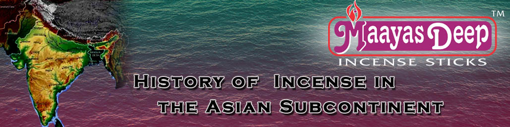 Incense sticks in the Asian Sub Continent